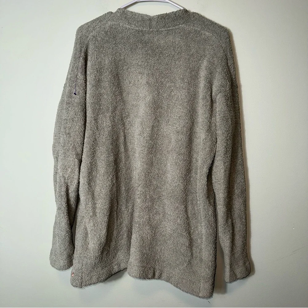 Volcom Women’s Green Fleece Cardigan Pockets M/L‎